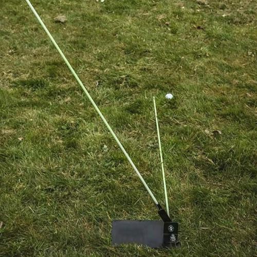 Support de bâton d'alignement de golf pour ajuster la posture et l'angle du swing