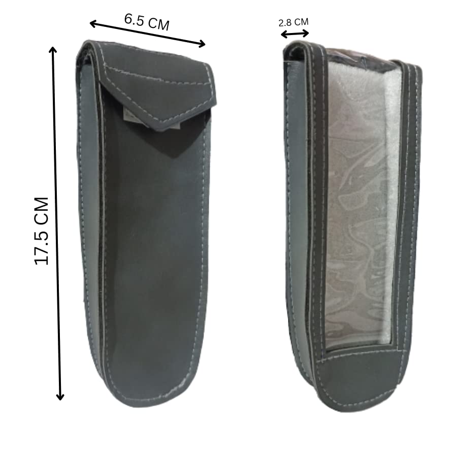 Image of Protective Cover for TATA Sky Universal HD Plus Recording Remote Control, Leather Cover Holder,(Before Placing Order Compare The Dimensions of Product)