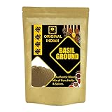 EDZZEL Unique Premium Indian Natural Basil, Ground -100 GRAM ( Pack Of 3 )
