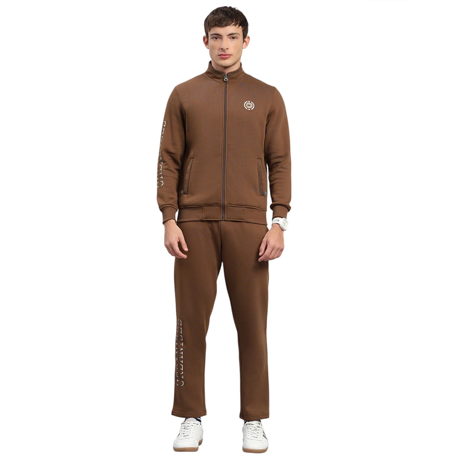 monte carlo Mens Regular Fit Solid Collar Full Sleeve Winter Tracksuit | Men Track Suit | Stylish Sportswear Set with Jacket and Lower | Activewear Set For Men's (Pack Of 1)-picture-40