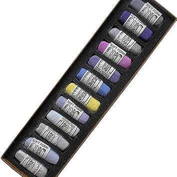 FineArtStore Diane Townsend Handmade Soft Pastel Sets - Purple Haze Set of 12
