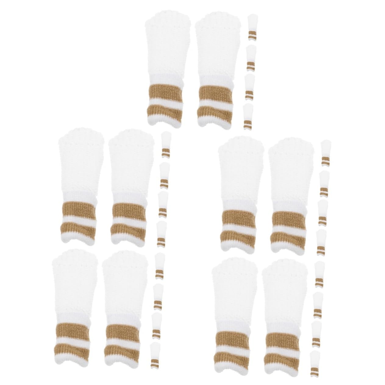 Didiseaon 30 Pièces De Nettoyage pour Animaux De Compagnie Manchon De Doigt Brosses À Dents Lingettes Fournitures pour Animaux De Compagnie Brosse À Dents De Doigt De Chien Brosse