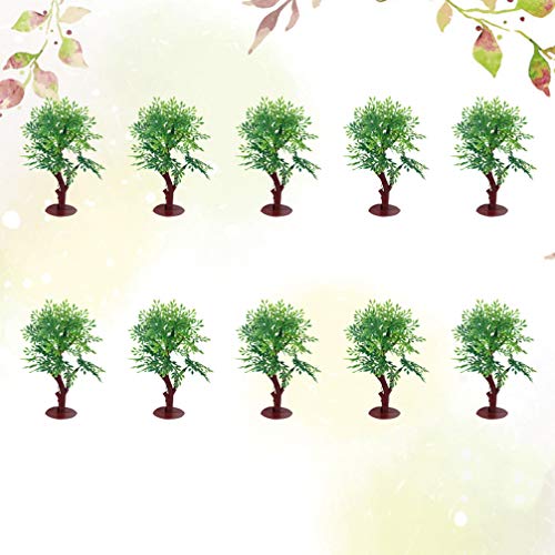 10 Pcs Faça Você Mesmo Decoração Verde Decoração De Vasos De Plantas Em Miniatura Decoração Em Minia