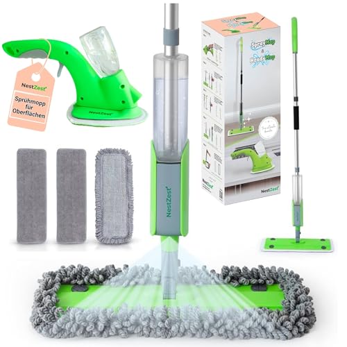 NestZest Spray Mop Ultimate Bundle