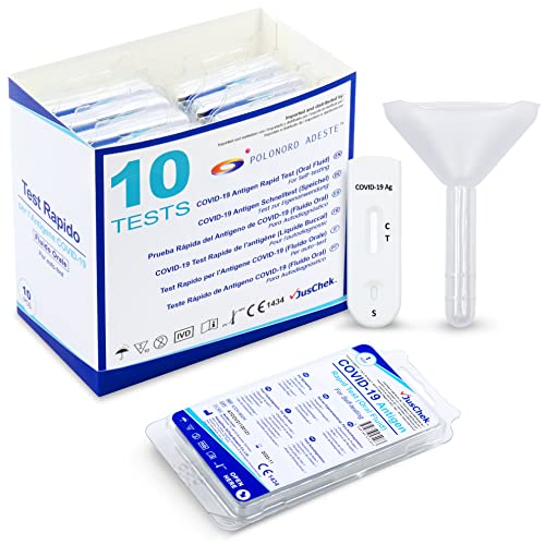 Polonord Adeste - 10 Kit COVID-19 Antigen Schnelltest (Speichel) zur Eigenanwendung Cover
