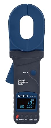 REED Instruments R5710 Clamp-On Ground Resistance Tester
