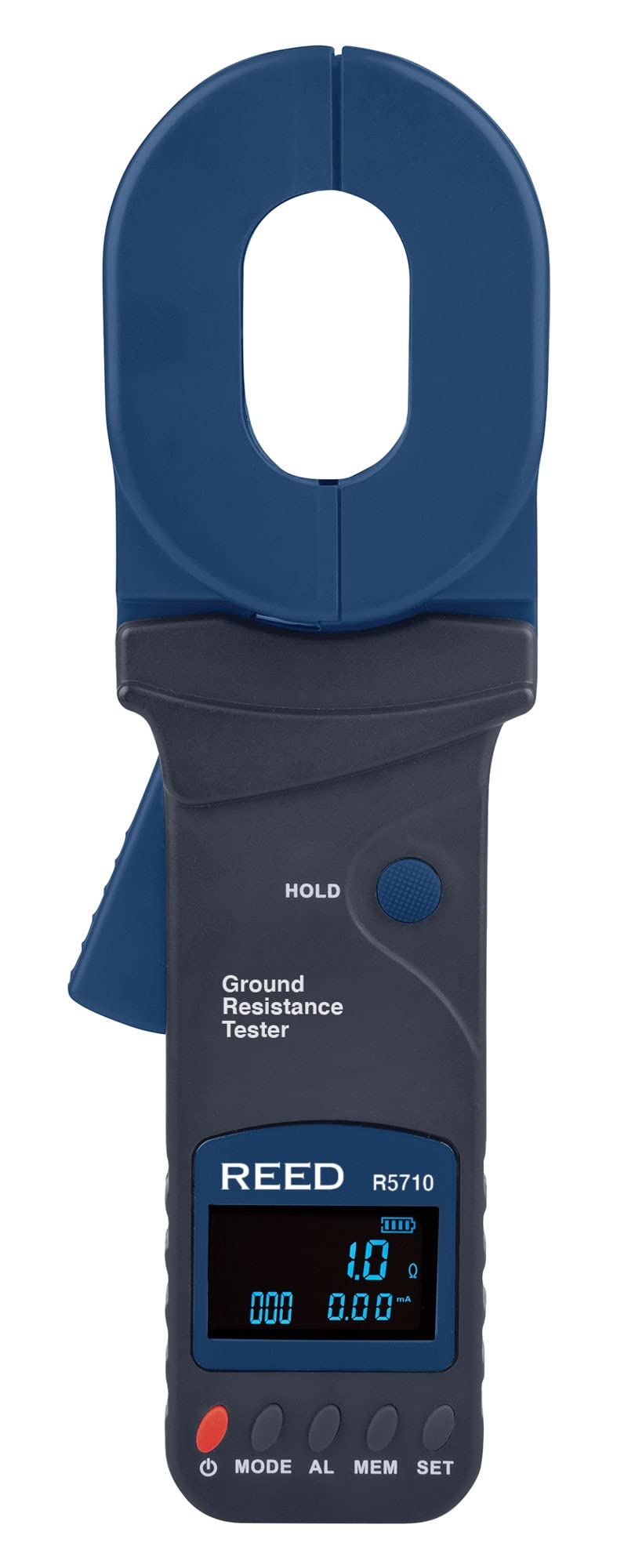 REED Instruments R5710 Clamp-On Ground Resistance Tester