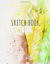 Sketch Book: Notebook For Drawing,Sketching,Painting,Doodling,Writing Blank Paper Watercolor Great Art Supplies 8.5 x 11 110 Pages (Sketchbook Abstract Cover Vol.3)