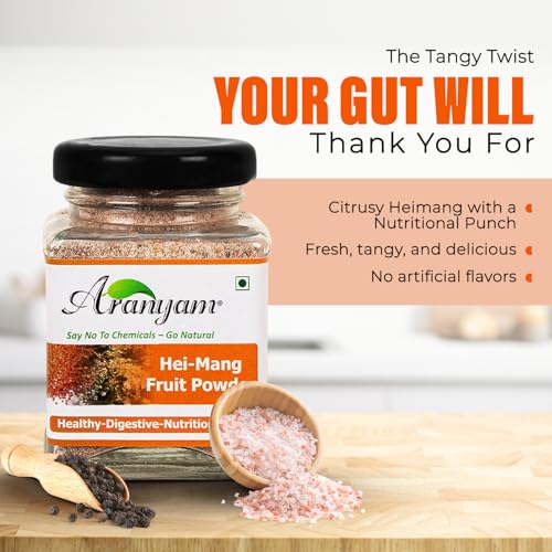 Image of Aranyam Citrusy Heimang Fruit Powder /Churan - 60g | Digestive Churan for Digestion | Spiced Heimang Fruit Powder with Hint of Sweetness