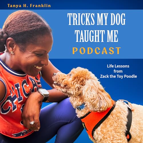 Couverture de Tricks My Dog Taught Me with Tanya H. Franklin : Life Lessons from Zack the Toy Poodle
