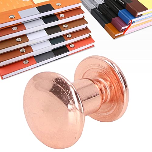 Rebites de cobre de cabeça redonda fixadores, superfícies curvas de alta dureza parafuso de encadern