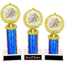 Trophies Fantasy Football 1st 2nd 3rd Place Sports Tournament Trophy Awards Free Engraving Color Choice