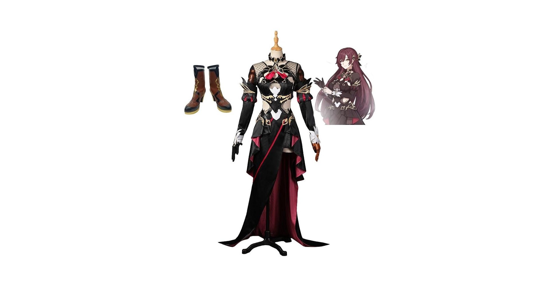 崩壊3rd エデン コスプレ 衣装 Lサイズ ウィッグ 靴 24cm セット Amazon.co.jp: [YOkima] 崩壊3rd Eden 火を追う十三英傑 エデン