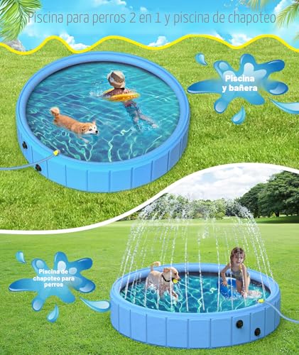 Save 10% on a Large Foldable Dog Pool Splash Pad - Image 3