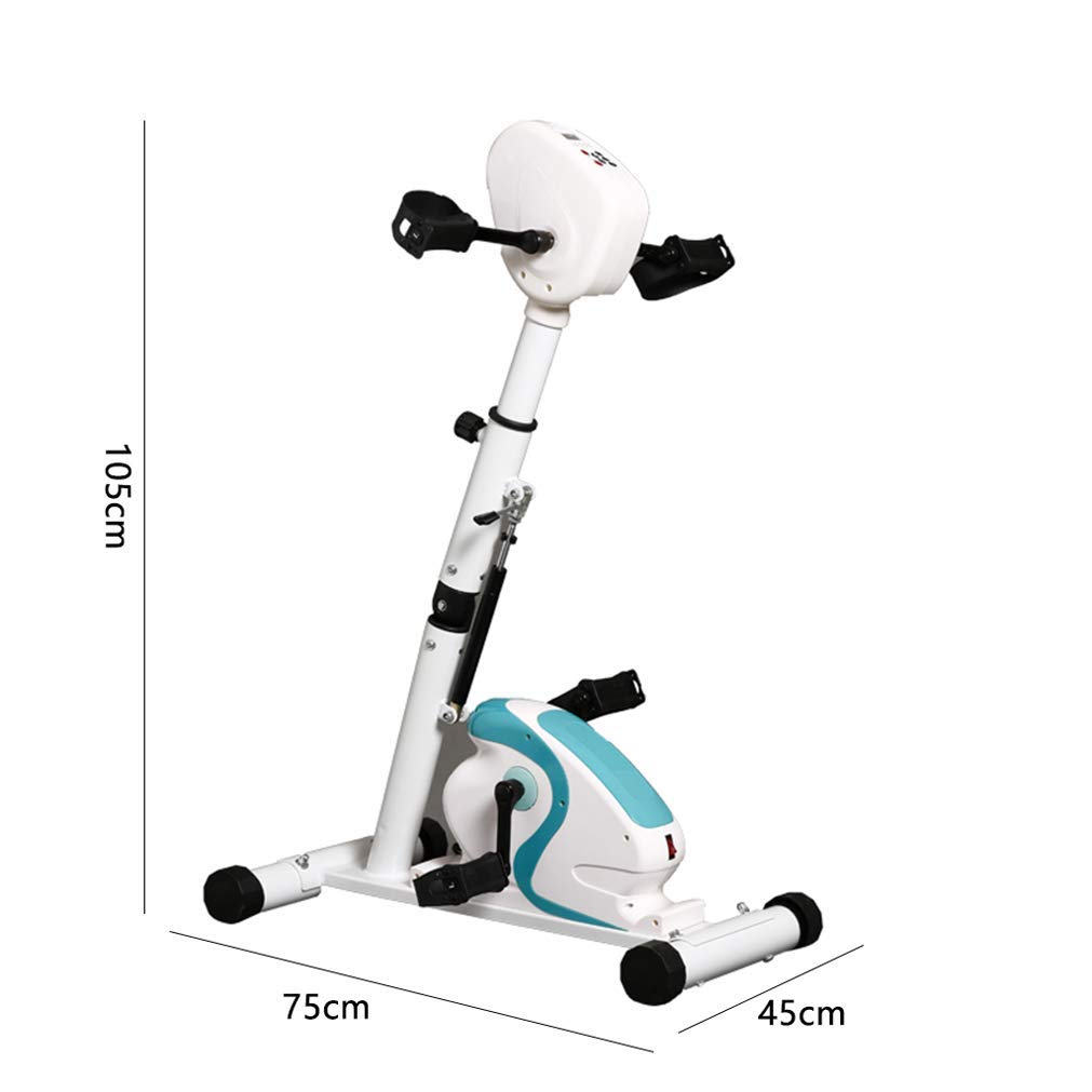 Generico Electronic Pedal Trainer - Esciser per Terapia Fisica e Riabilitazione - Bike di Fitness stazionario per Il Recupero dell'ictus e Supporto per Handicap - modalità spasmo da 70 W