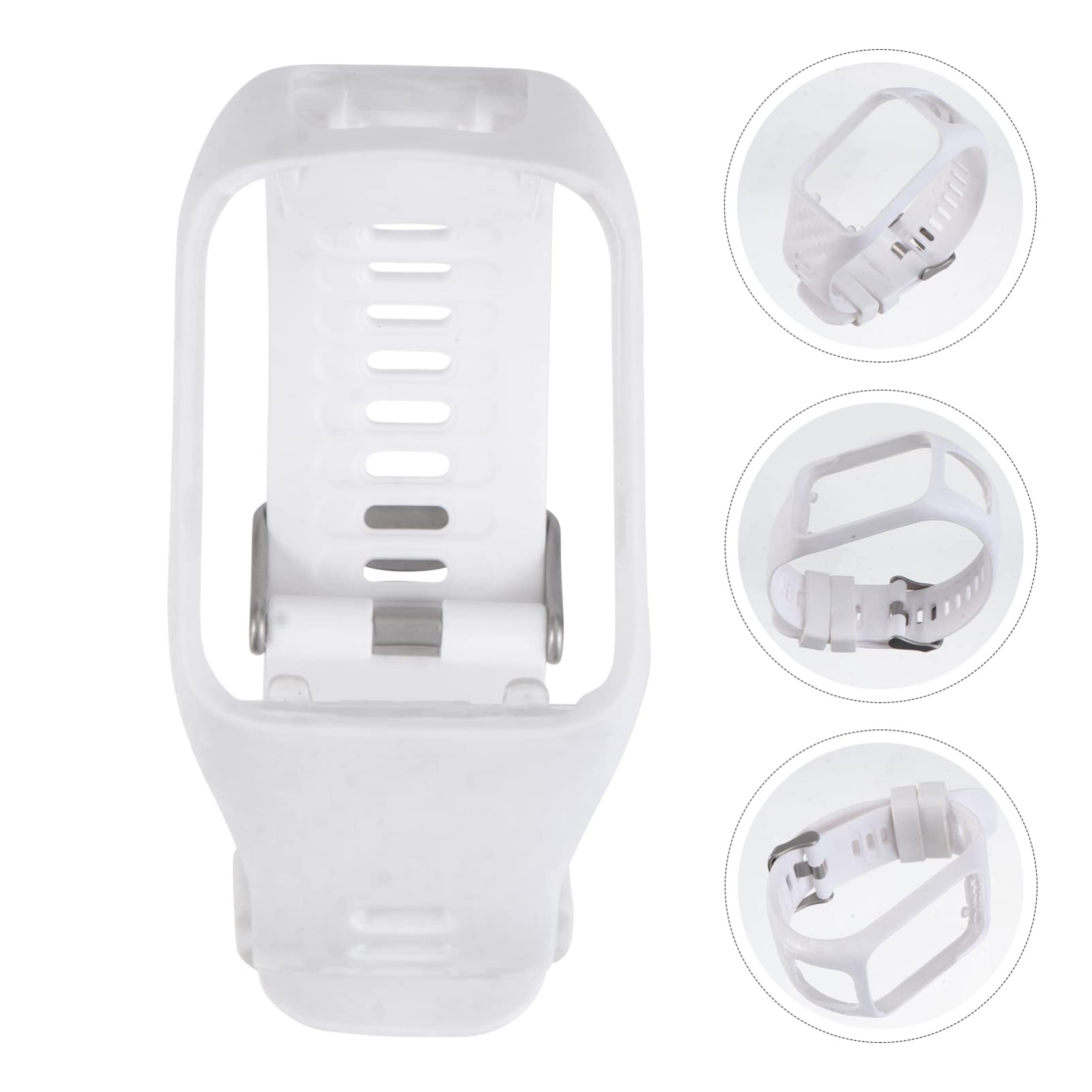 Gatuida 3 Pièces Bracelet Souple Pour Montre Coureur 3 Bandes Smartwatch Couverture Bracelet De Montre Hommes De Sport Reloj Para Hombre Inteligente Bande De Remplacement
