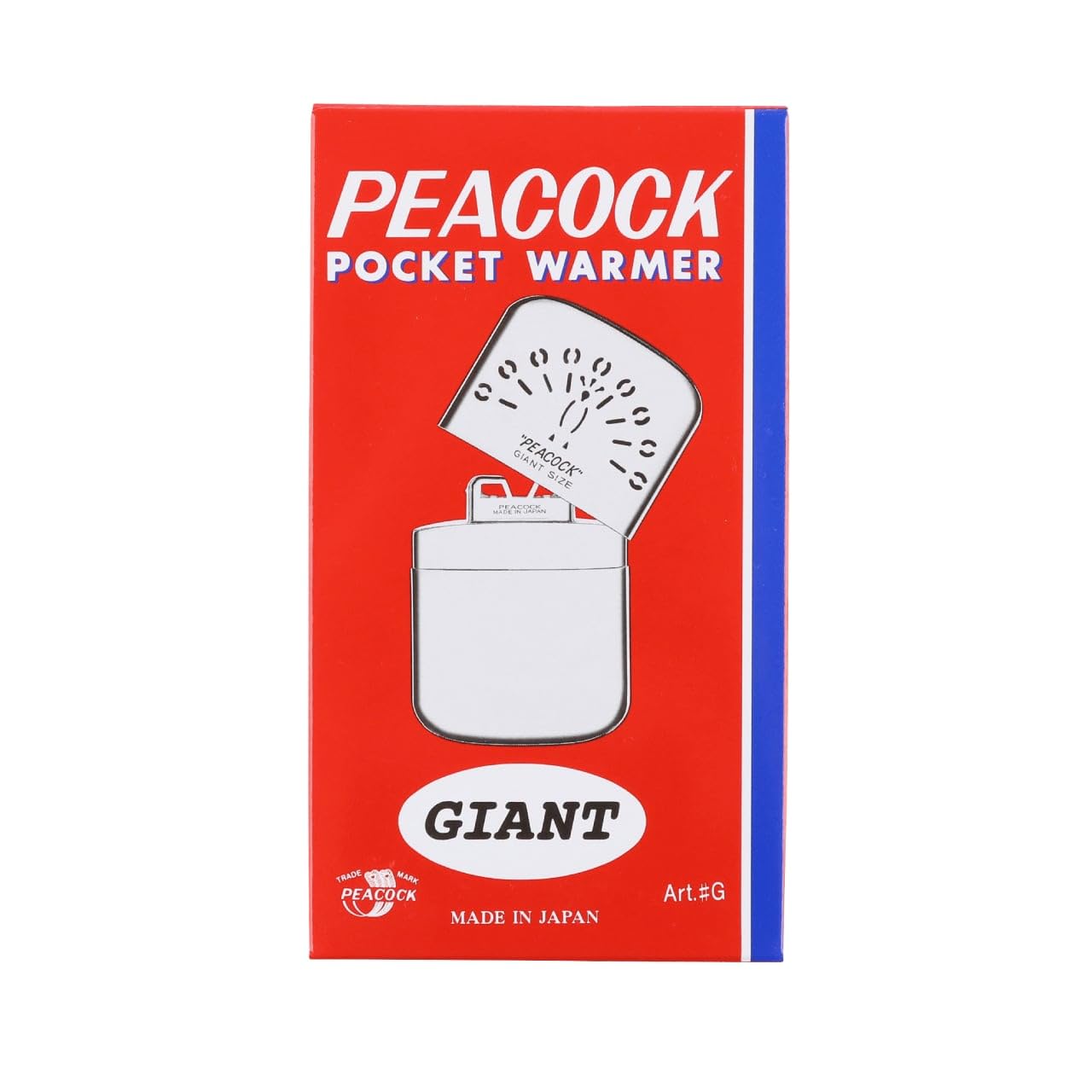 Amazon | ハクキンカイロ ハクキンウォーマー PEACOCK GIANT