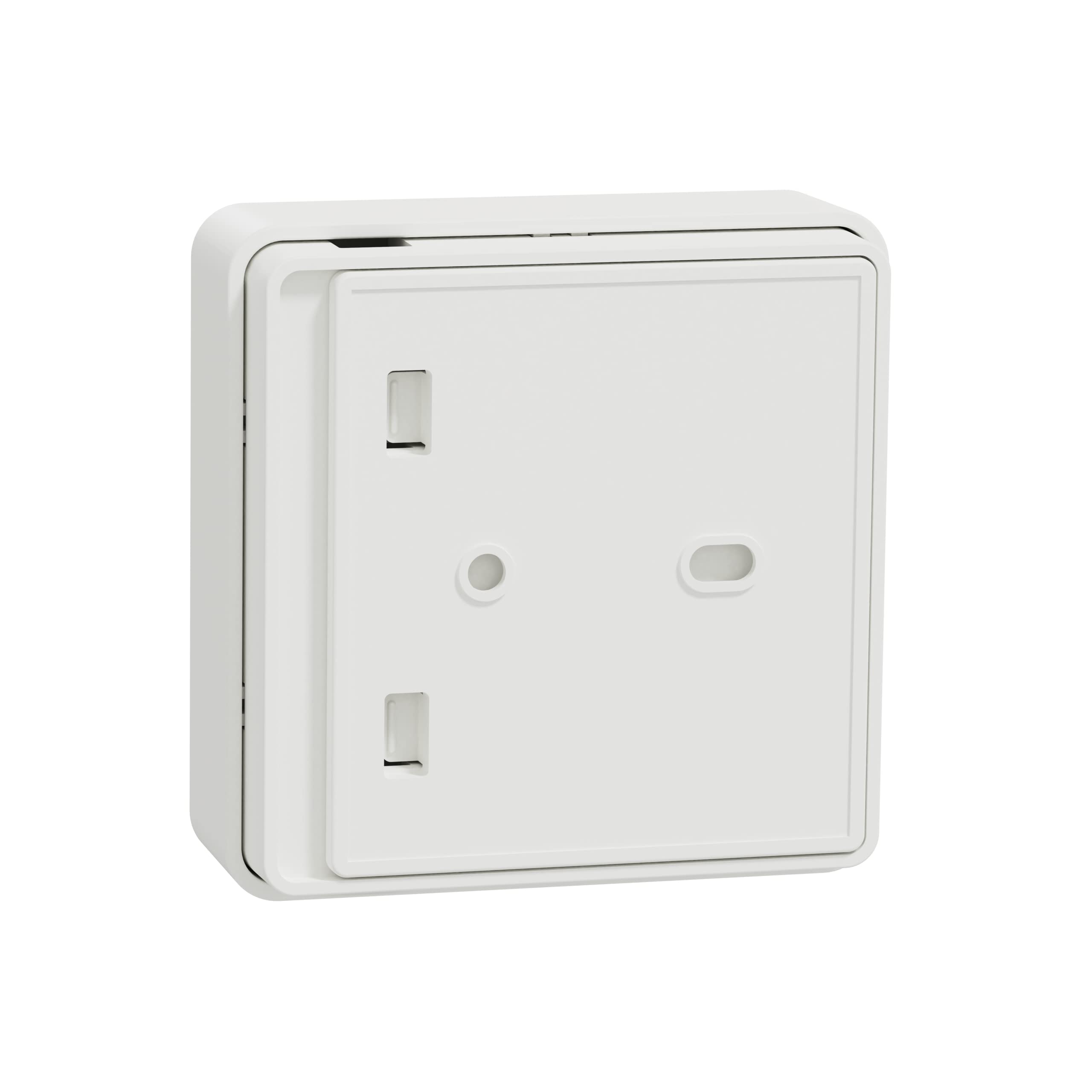 Schneider Electric Wiser Temperatur-/ Luftfeuchtigkeitssensor, Steuerung per App oder manuell, Zigbee, über Hub kompatibel mit Matter, Alexa, Google, Apple, Artikelnummer CCT593012