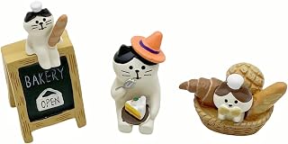 Miniature Cat Figurines, Cute Desk Accessories, Home Decor