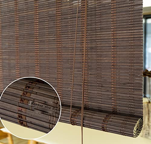 sgxxkj123 Bambus-Rollo Raffrollo,Bambusrollo,Holzrollo Jalousie,Bambusrollo...