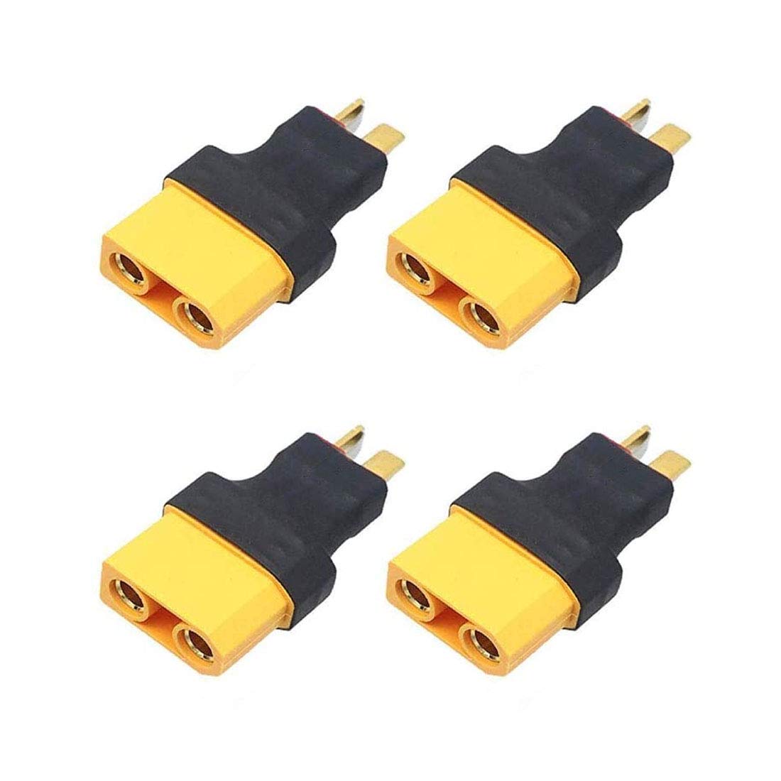 4 stücke XT90 Buchse auf T Stecker Adapter Kit Set Kompakte Licht Drahtlose UAV RC Modell Auto Flugzeug Batterie