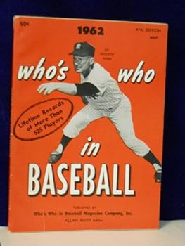 Paperback Who's Who in Baseball 1962. Forty-seventh Edition Book
