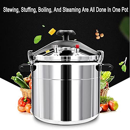 Explosion-Proof-High-Pressure-CookerCommercial-Large-Capacity-Stainless-Steel-High-Pressure-Cooking-Pot-Suitable-for-Gas-Induction-CookerSilver-22L