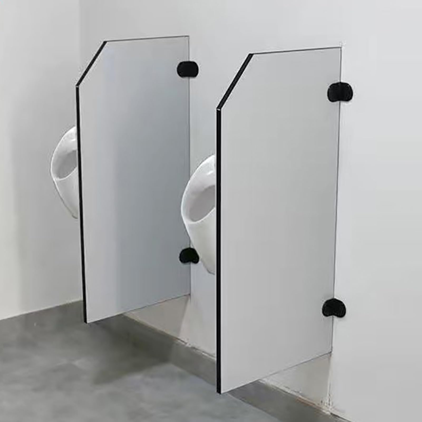 Mampara divisoria para urinario de pared panel separador de privacidad para bano de escuela