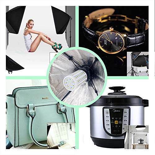 Y.W. E27 LED Lampe 40W 220V Maiskolben Studiolampe 5500K 360° Voll Spektrum Studio Glühlampe Mais Birne für Fotografie… – Bild 4