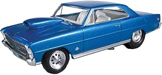 AMT 1/25 Scale 1966 Chevrolet Nova Pro Street Model Kit - Skill 2, Detailed Pro Street Build for Car Model Enthusiasts
