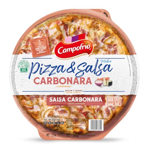 Campofrío - Pizza y Salsa Carbonara, 360g