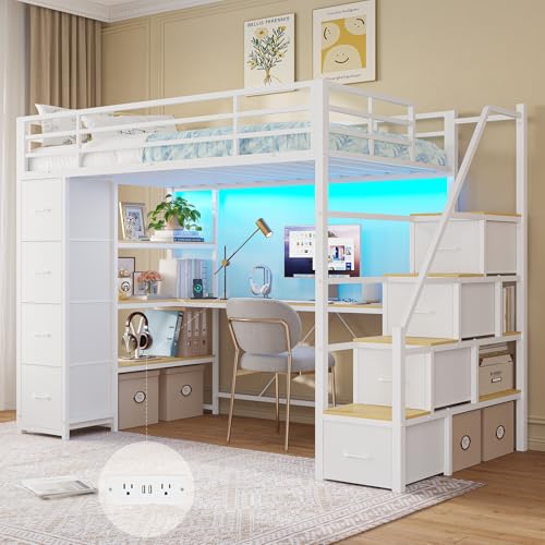 Space-Saving Twin Size Loft Bed