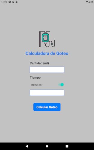 Calculo de goteo-Enfermeria