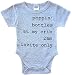 CHUBS Poppin Bottles, Proudly Made In The USA, Funny Baby Bodysuit, Unique Baby Shower Gift, Baby Gifts For Dad (0-3M, Heather Grey)