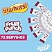 Starburst Singles To Go Powdered Drink Mix, Fruit Punch, Sugar-Free Drink Powder, Just Add Water,6 count (Pack of 12)