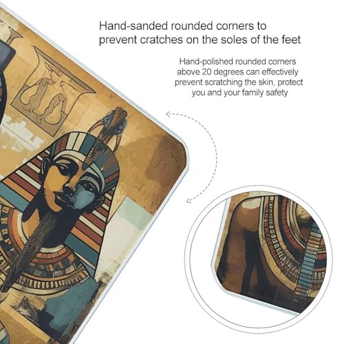 Báscula Digital Ancient Egypt Tribe para Baño 26x26 cm miniatura 4