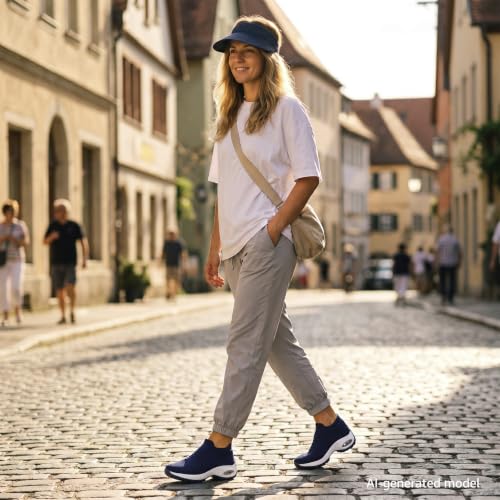 Image of STQ Walking Shoes for Women Slip on Sock Sneakers Non Slip Air Cushion