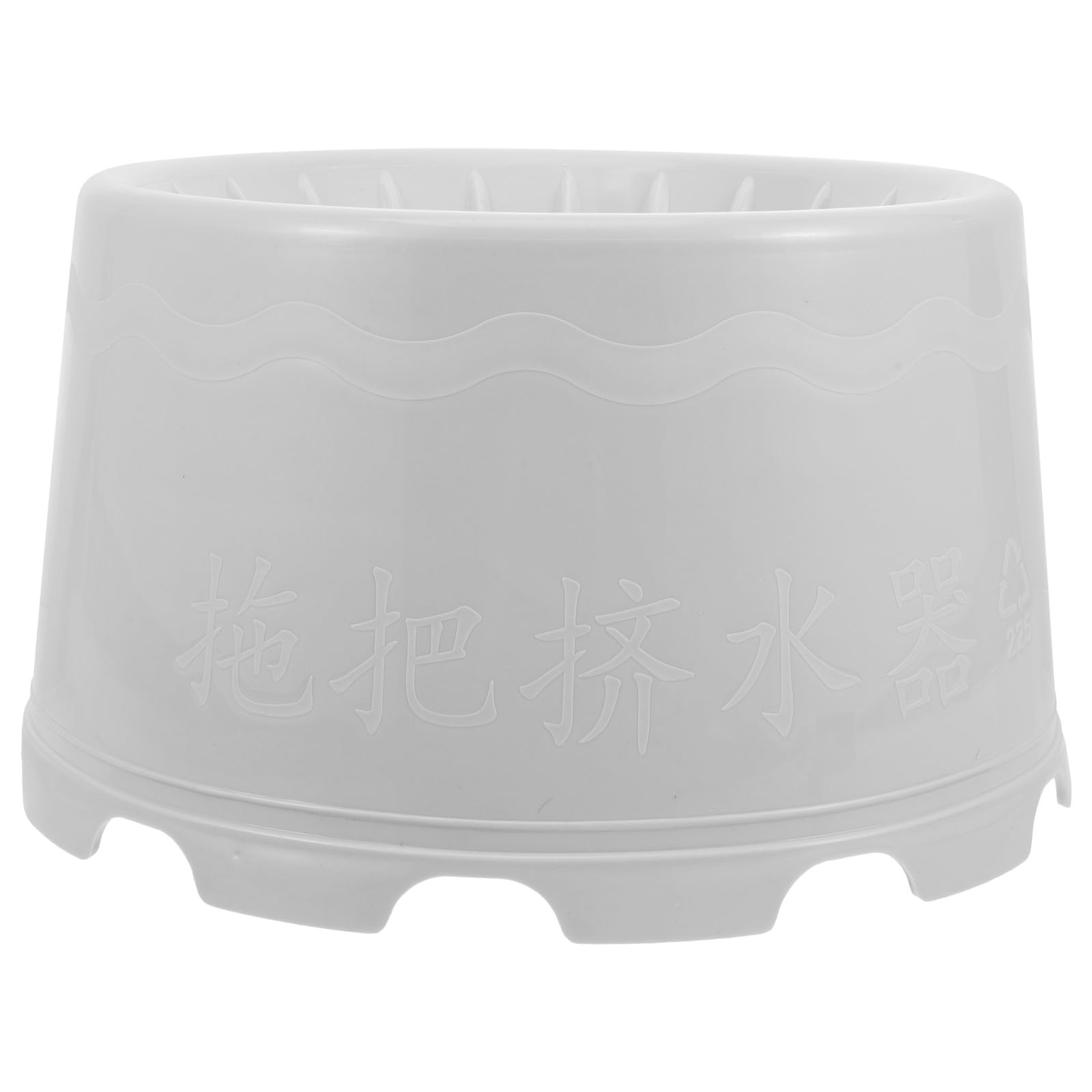 Gatuida Cubo para Trapeador de Plástico con Agujeros para Drenaje y Función de Escurrido Rápido Adecuado para Limpieza en Baño y Hogar
