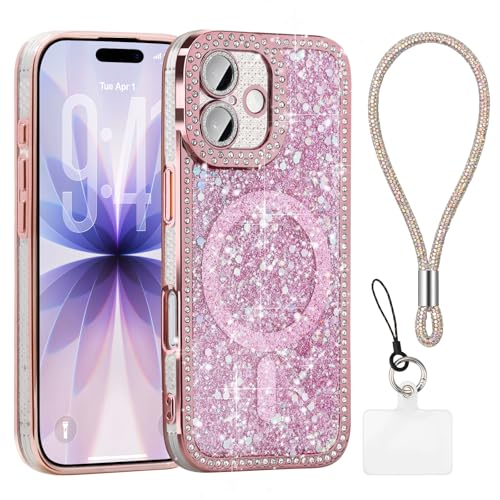 Coque iPhone 17 magnétique rose chic pour sublimer vos soirées et sorties