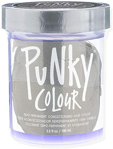 Punky Platinum Blonde Toner Semi Permanent Conditioning Hair Color, Non-Damaging Hair Dye, Vegan, PPD and Paraben Free, lasts up to 25 washes, 3.5oz