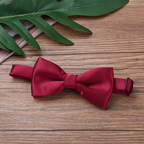 iEFiEL Infant Baby Boys 1st Birthday Outfit Diaper Cover Bloomers Shorts Bow Tie Photo Props Party Clothes Set Red&Green One Size