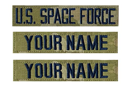 Custom u.s. space force ussf blue thread ocp name tape …