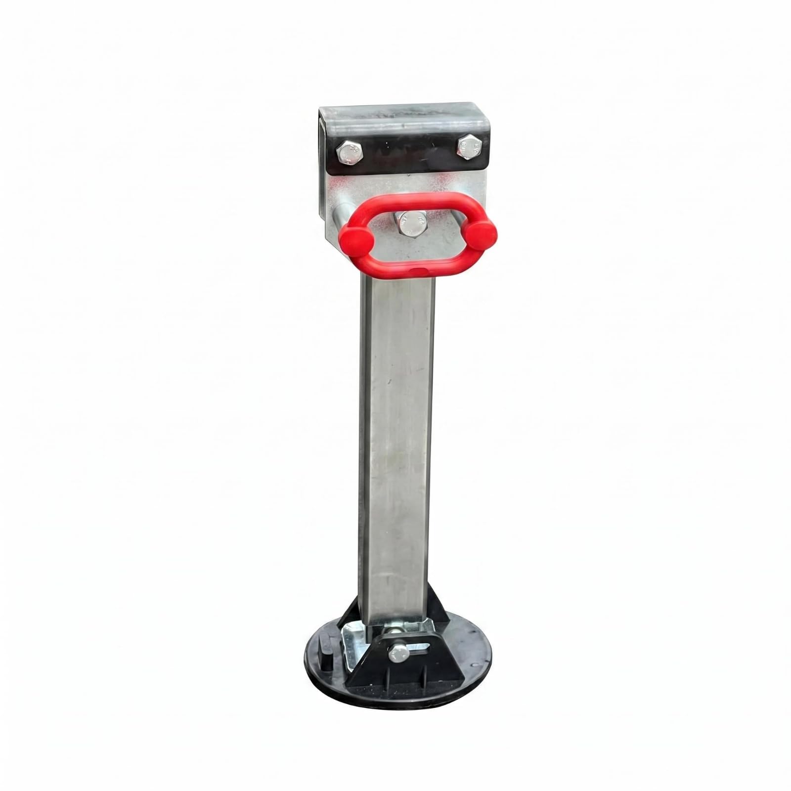 Gato Estabilizador Plegable Mango Rojo Soporte Estabilizador Remolque Alta Resistencia Gato Telescópico, TSJL-A 495-750mm