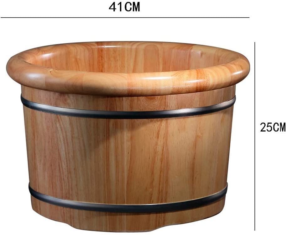 Bañera de madera para pies para spa y pedicura miniatura 4