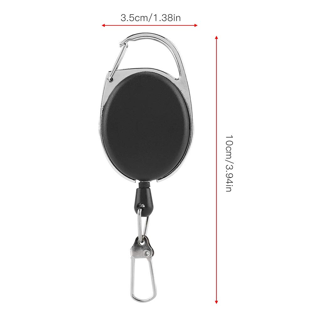 Vbestlife Fly Fishing Zinger Retractor dla narzędzi zębatych uchwyt wędkarski chowany keeper