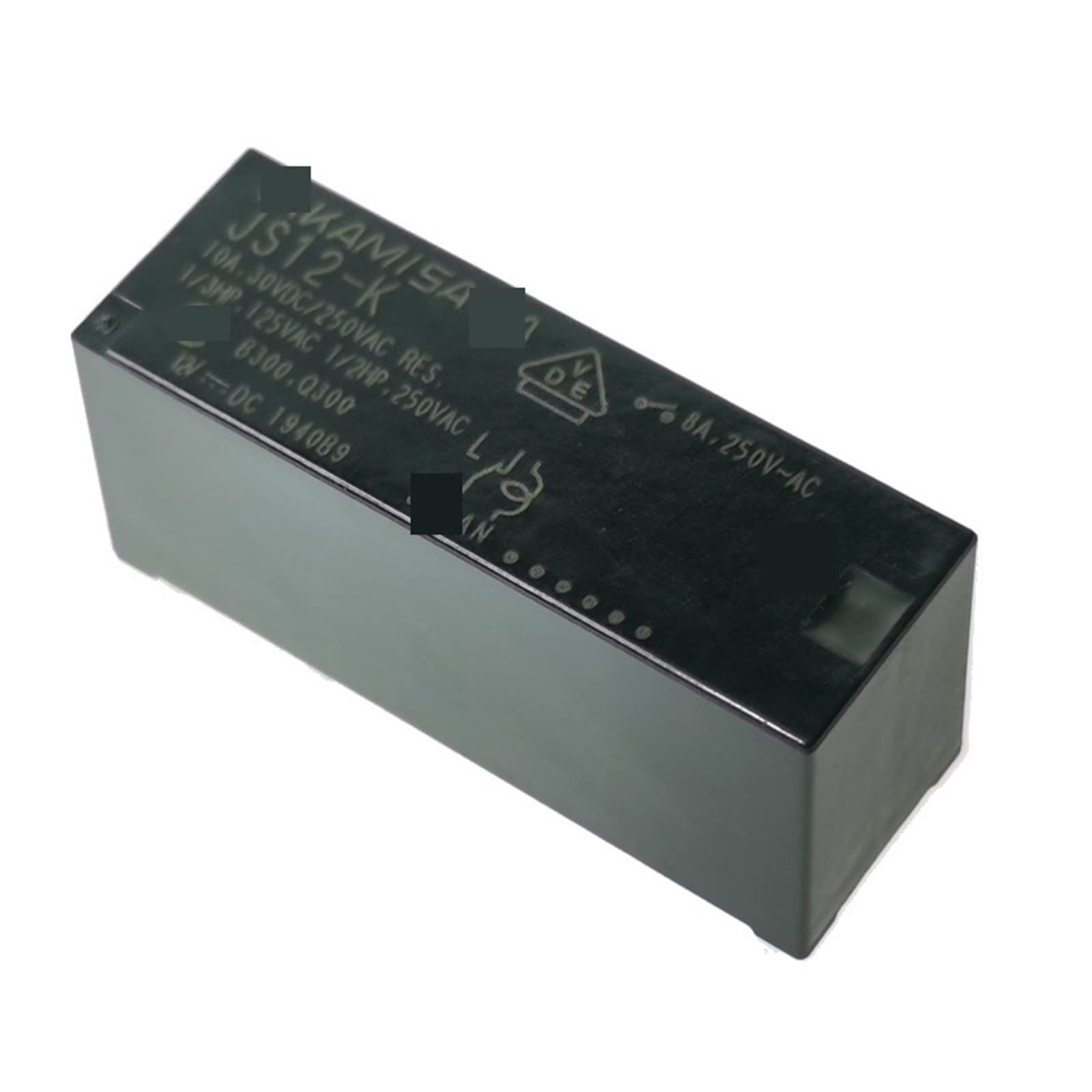 QEFHSVVZE 5Pcs JS5-K 5VDC JS12-K 12VDC JS24-K 24VDC DIP-5 8A Power Relay(24v)