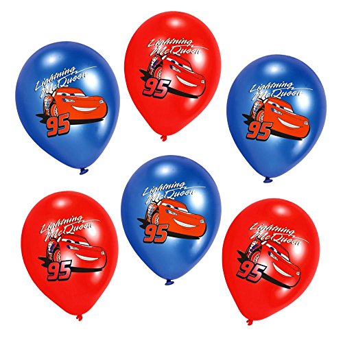 Cars Palloncini del Partito | Disney 6 Pezzi |