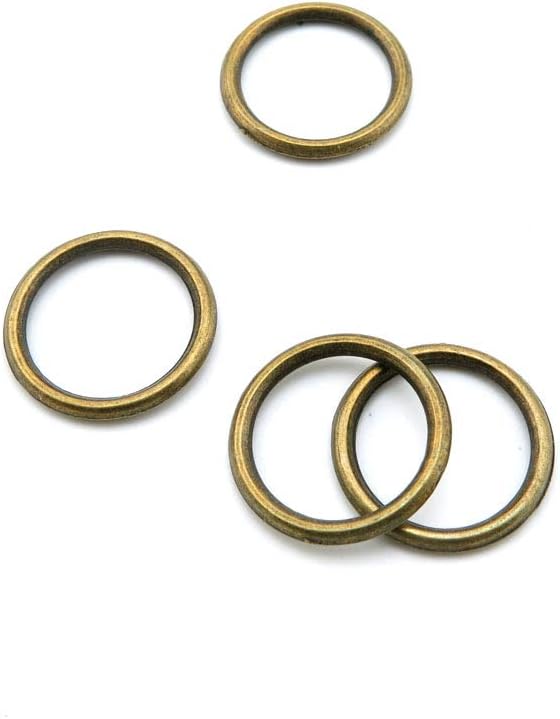 Price per 900 Pieces Antique Bronze Tone Jewelry Charms Findings Arts Crafts Beading Making Charmes H1JL1D Jump Rings 19mm