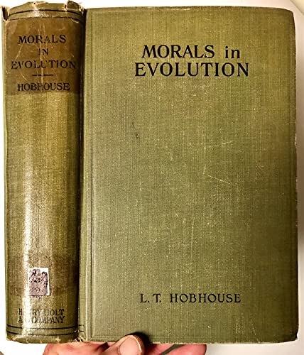 Morals in Evolution : A Study in Comparative Et... B009FPISQY Book Cover