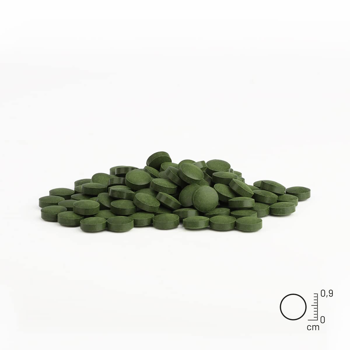 ReaVET Comprimés de chlorella pour Chiens 500 pièces - Haute Dose de qualité Alimentaire, Les microalgues soutiennent la Peau et Le Pelage